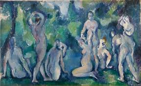 Paul Cézanne - baigneuses