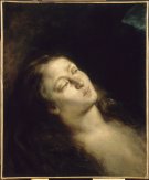 Eugène Delacroix - La Madeleine au désert