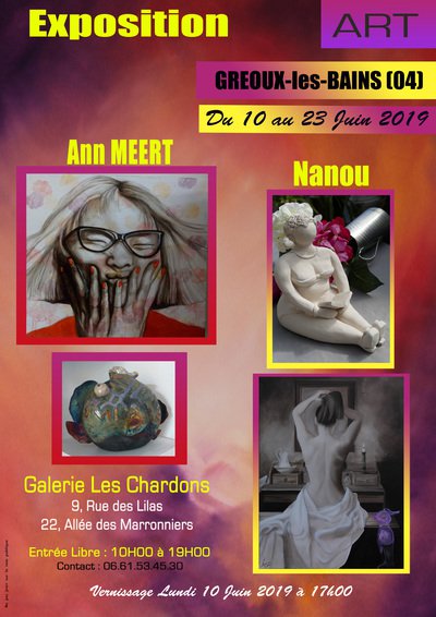 EXPO Peintures & Sculptures - L’Atelier de NANOU & Ann MEERT