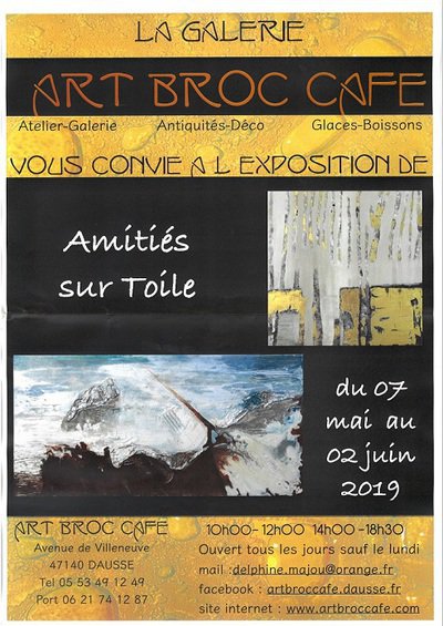 Exposition Art Broc Café