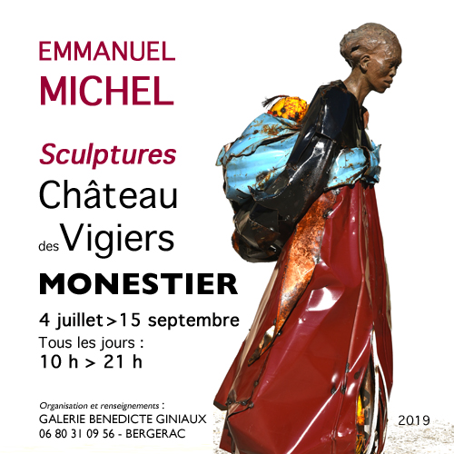 Exposition Emmanuel Michel « Sculptures » au Château des Vigiers
