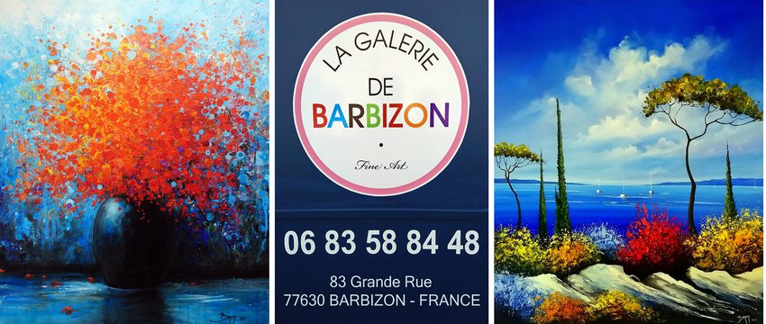 Exposition du peintre Eric Bruni à Barbizon - Eté 2019