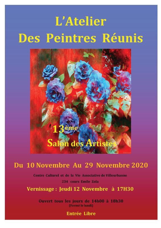 13ème Salon Atelier des Peintres Reunis 2020