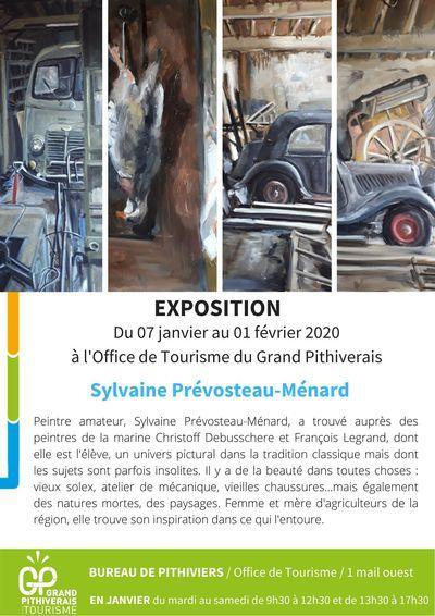 Exposition de Madame Sylvaine Prévosteau-Ménard