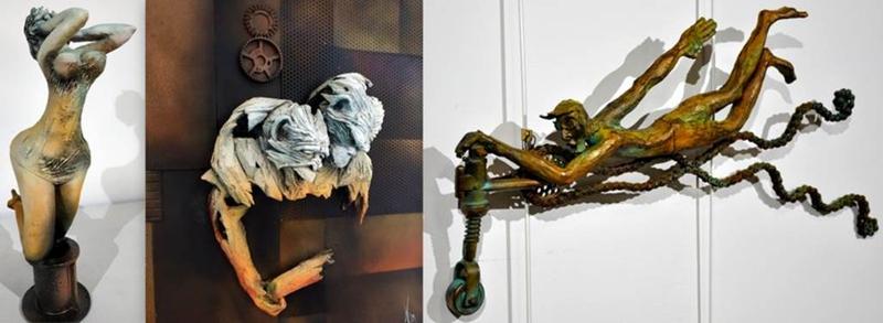 Exposition : Sculptures de Christel et Jean-Michel Hameau