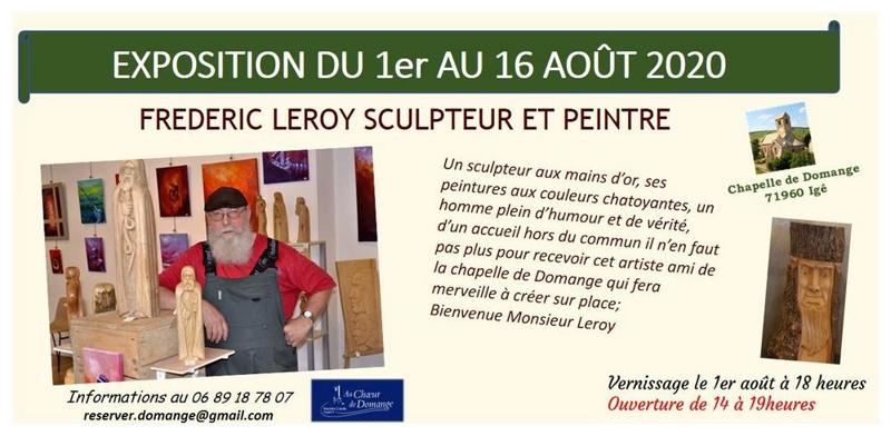 Exposition Frédéric Leroy à Domange