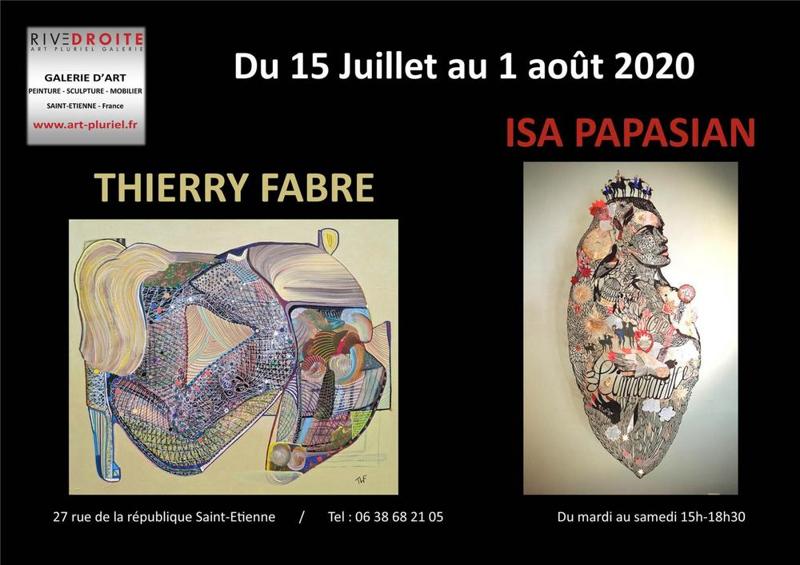 Exposition Thierry Fabre et Isa Papasian