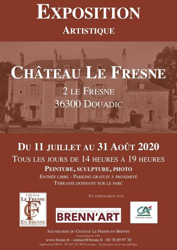 Exposition au Château le Fresne