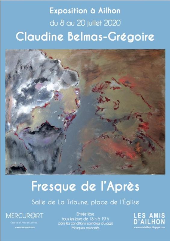 Fresque de l'Après, peintures de Claudine Belmas-Grégoire