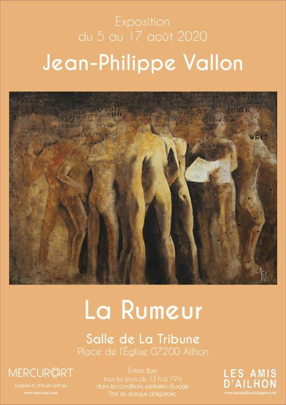 La Rumeur, peintures de Jean-Philippe Vallon