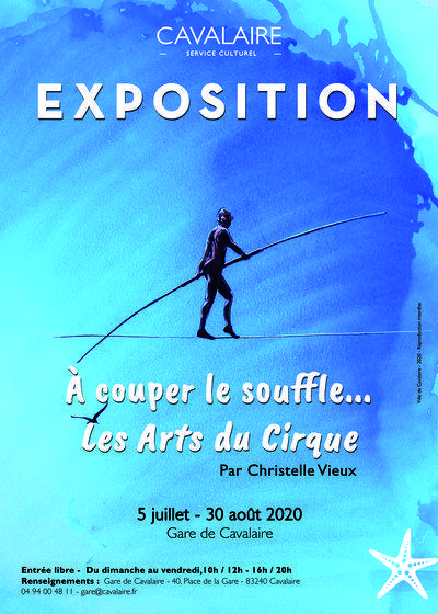 EXPOSITION peintures Christelle VIEUX : Arts du cirque