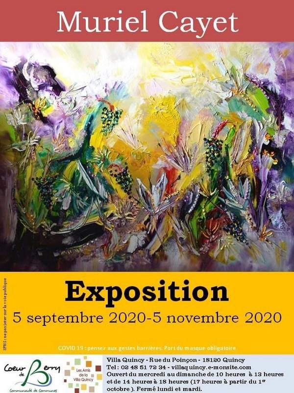 Exposition Muriel Cayet