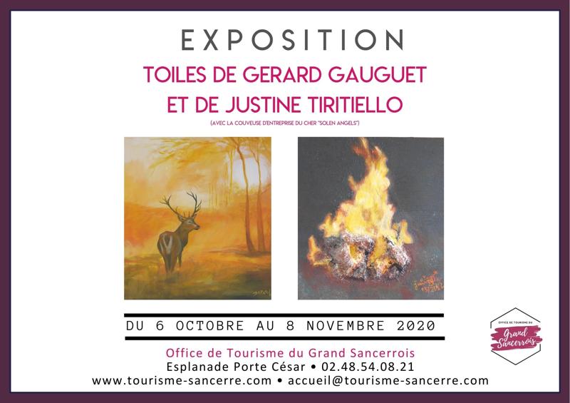 Exposition des toiles de Gérard Gauguet et de Justine Tiritiello
