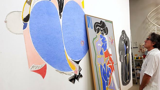 Christian Bonnefoi — La visite — Hommage à Matisse