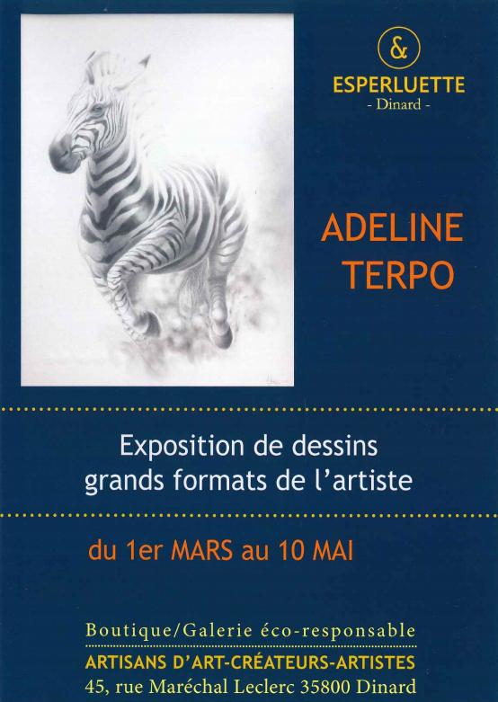 Exposition de dessins d’Adeline TERPO