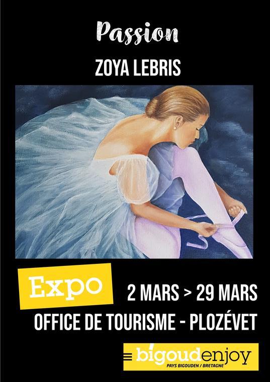Exposition de peintures Zoya Lebris