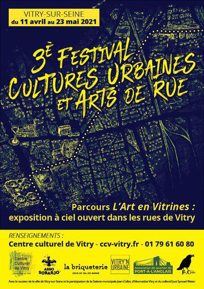 Festival Cultures urbaines & Arts de rue - L'Art en vitrines