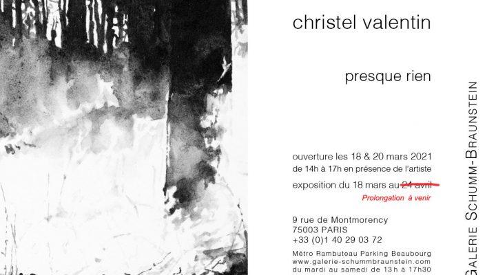 Christel Valentin : Presque rien