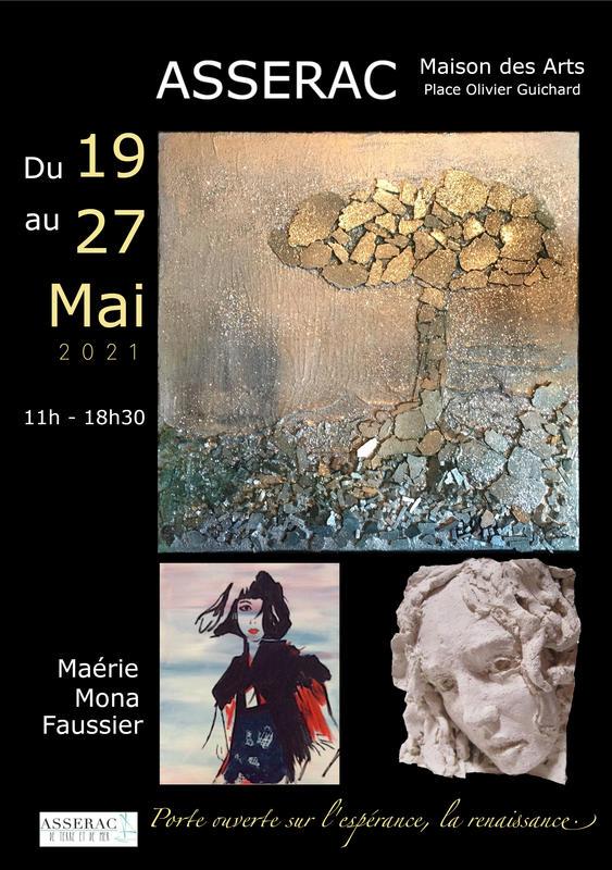 Exposition Maison des Arts : Maeri, Pierre Faussier et Mona Devulder