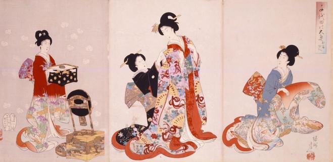 Secrets de beauté — Maquillage et coiffures de l’époque Edo dans les estampes japonaises