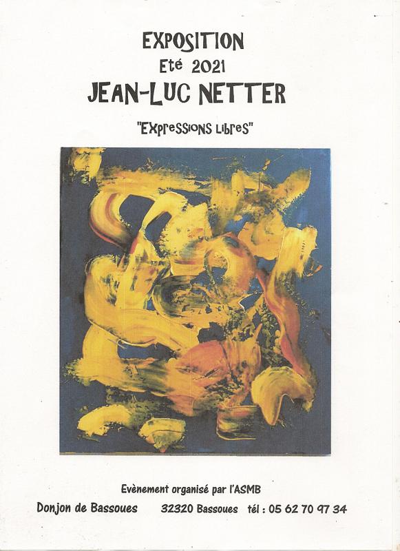 EXPOSITION DE PEINTURES DE JEAN-LUC NETTIER
