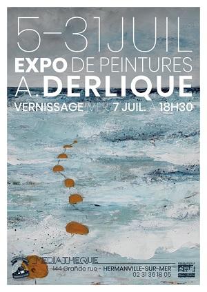 Exposition de peintures de Anne Derlique