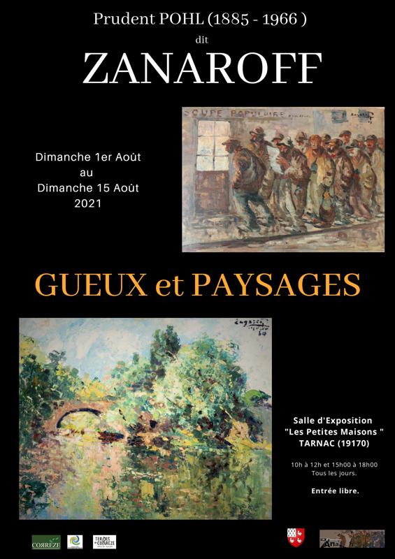 Exposition Zanaroff : Gueux et Paysages