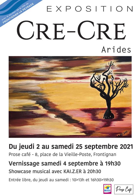 EXPOSITION : ARIDES DE CRE-CRE