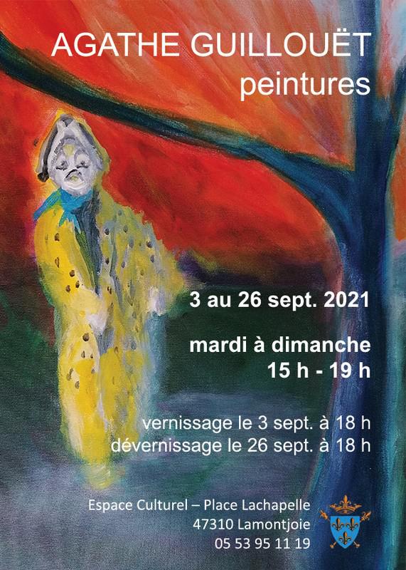 Exposition de peinture : Agathe Guilouët