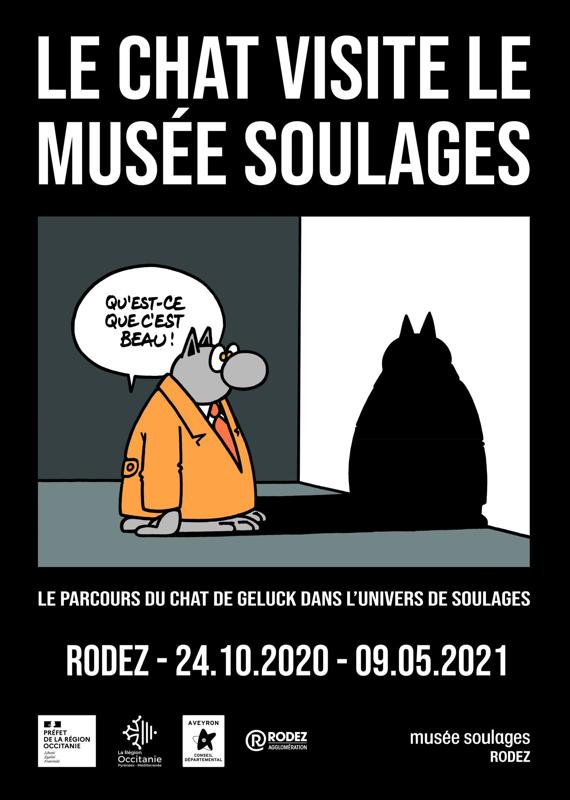 Le Chat visite le musée Soulages
