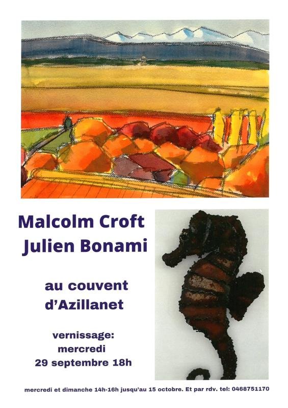 EXPOSITION MALCOM CROFT - JULIEN BONAMI