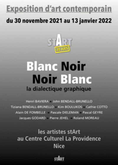 ALAIN DE FOMBELLE : Exposition Blanc Noir Noir Blanc