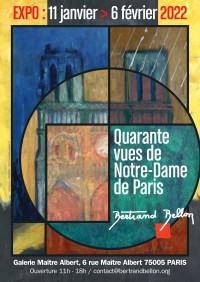 Quarante vues de Notre-Dame de Paris : Bertrand BELLON