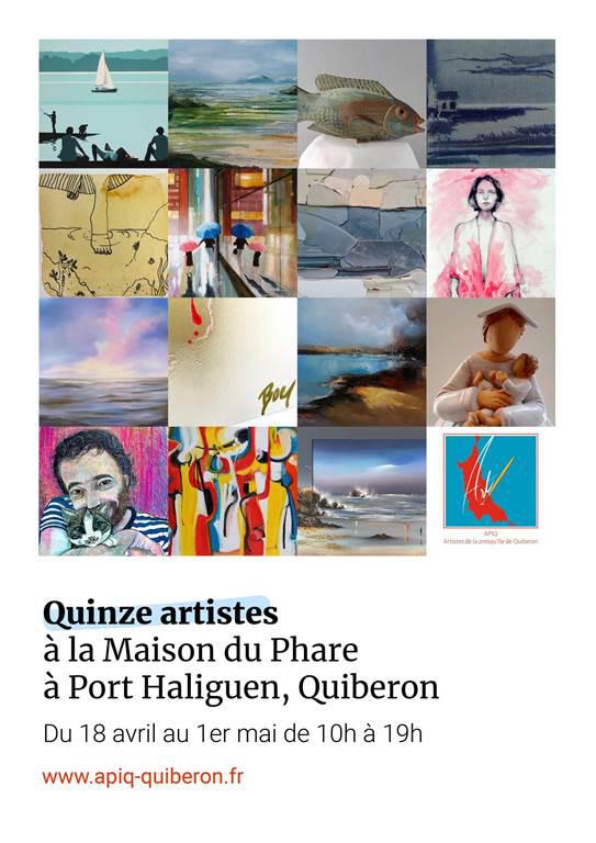Exposition des artistes de la Presqu'île de Quiberon