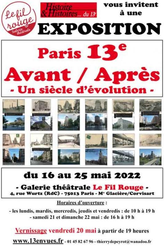 Paris 13e - Avant / après : un siècle d'évolution : Thierry DEPEYROT
