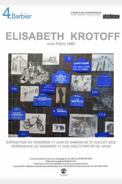 Elisabeth Krotoff - Mon Paris 1960