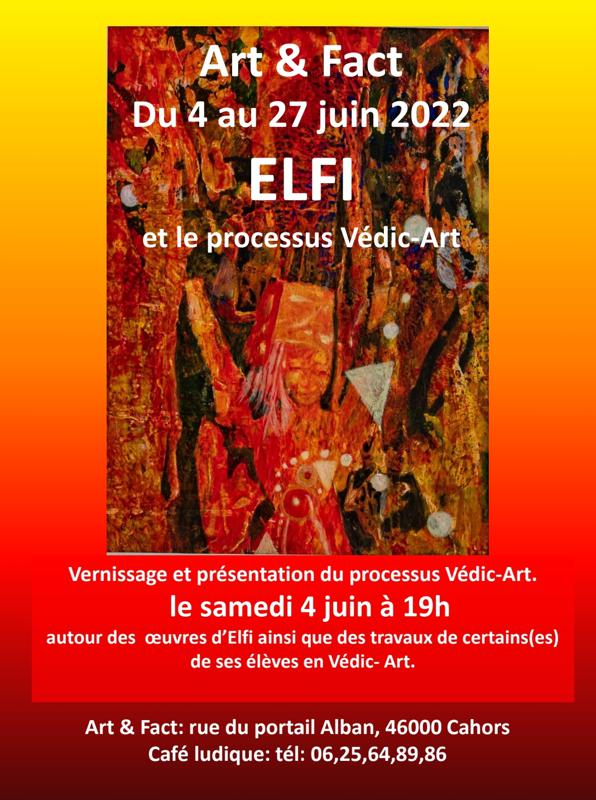 Exposition d'Elfi, chez Art&Fact