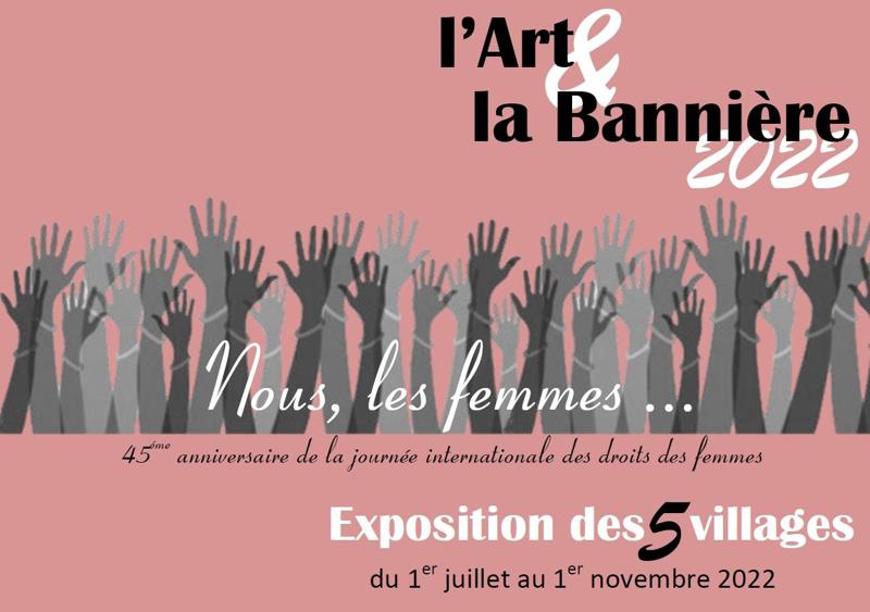Exposition des peintures "L'Art et la Bannière"