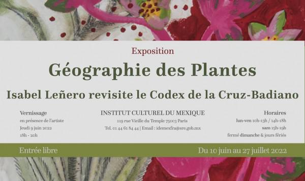 Géographie des Plantes - Isabel LEÑERO revisite le "Codex de la Cruz-Badiano"