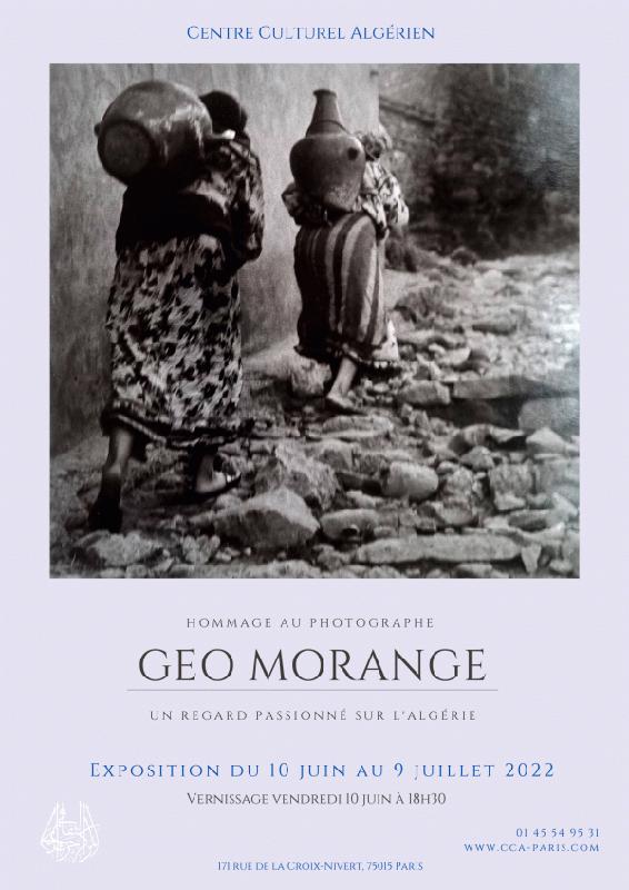 Hommage au photographe Geo Morange - Un regard passionné sur l'Algérie