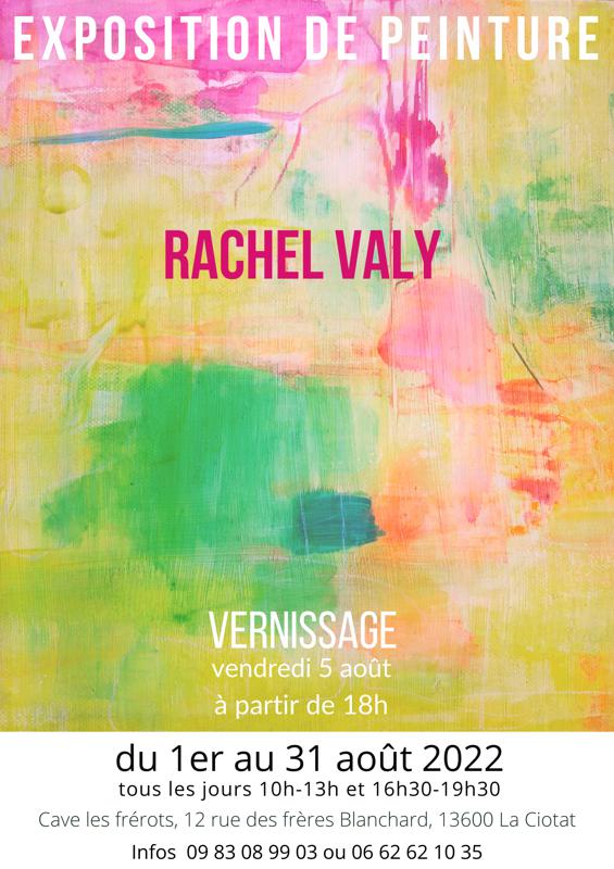 Exposition de peintures de Rachel Valy