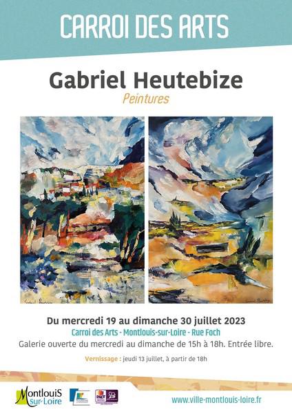 Exposition de peintures - Gabriel Heutebize