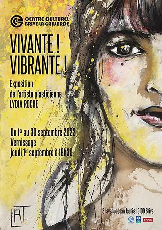 Exposition : Vivante ! Vibrante ! (Centre Culturel Brive)