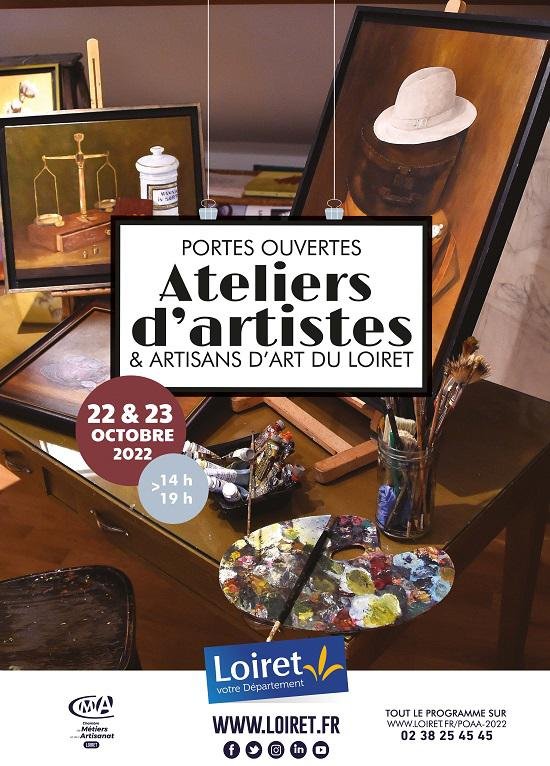 Portes Ouvertes Ateliers d'artistes et artisans d'art 2022