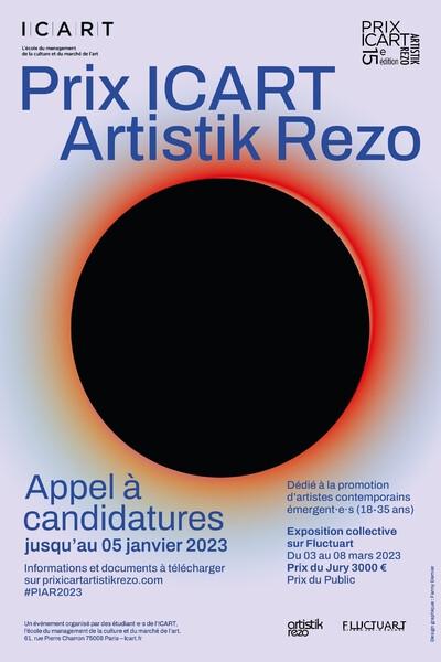 Appel à candidatures : le prix Icart Artistik Rezo revient pour sa 15ème édition !