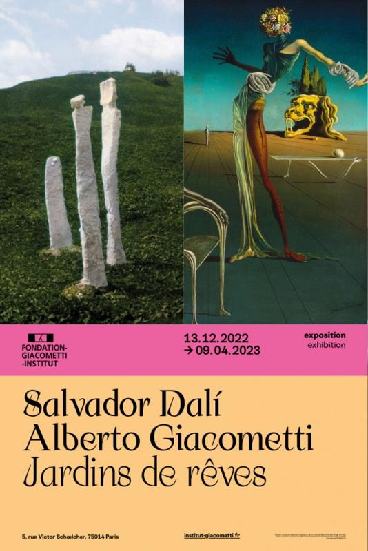 Alberto Giacometti / Salvador Dalí : Jardins de rêves