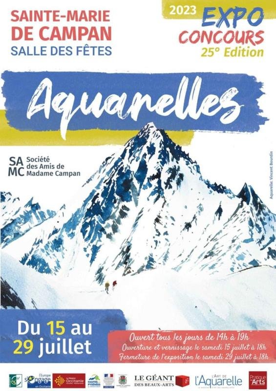 25ème Exposition concours d’Aquarelles