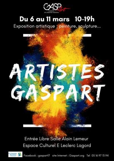 Exposition artistique : Les artistes Gaspart
