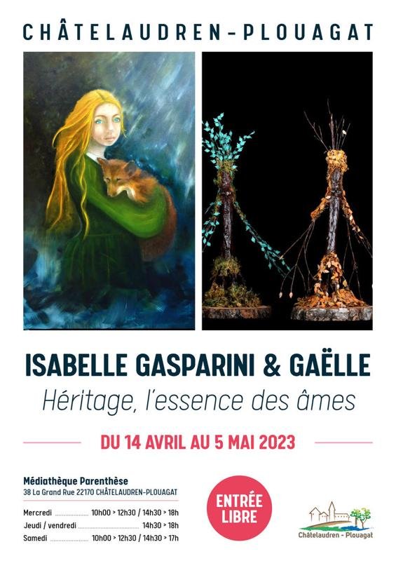Héritage, l’essence des âmes – Exposition d’Isabelle Gasparini et Gaëlle