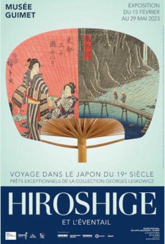 Hiroshige et l’éventail